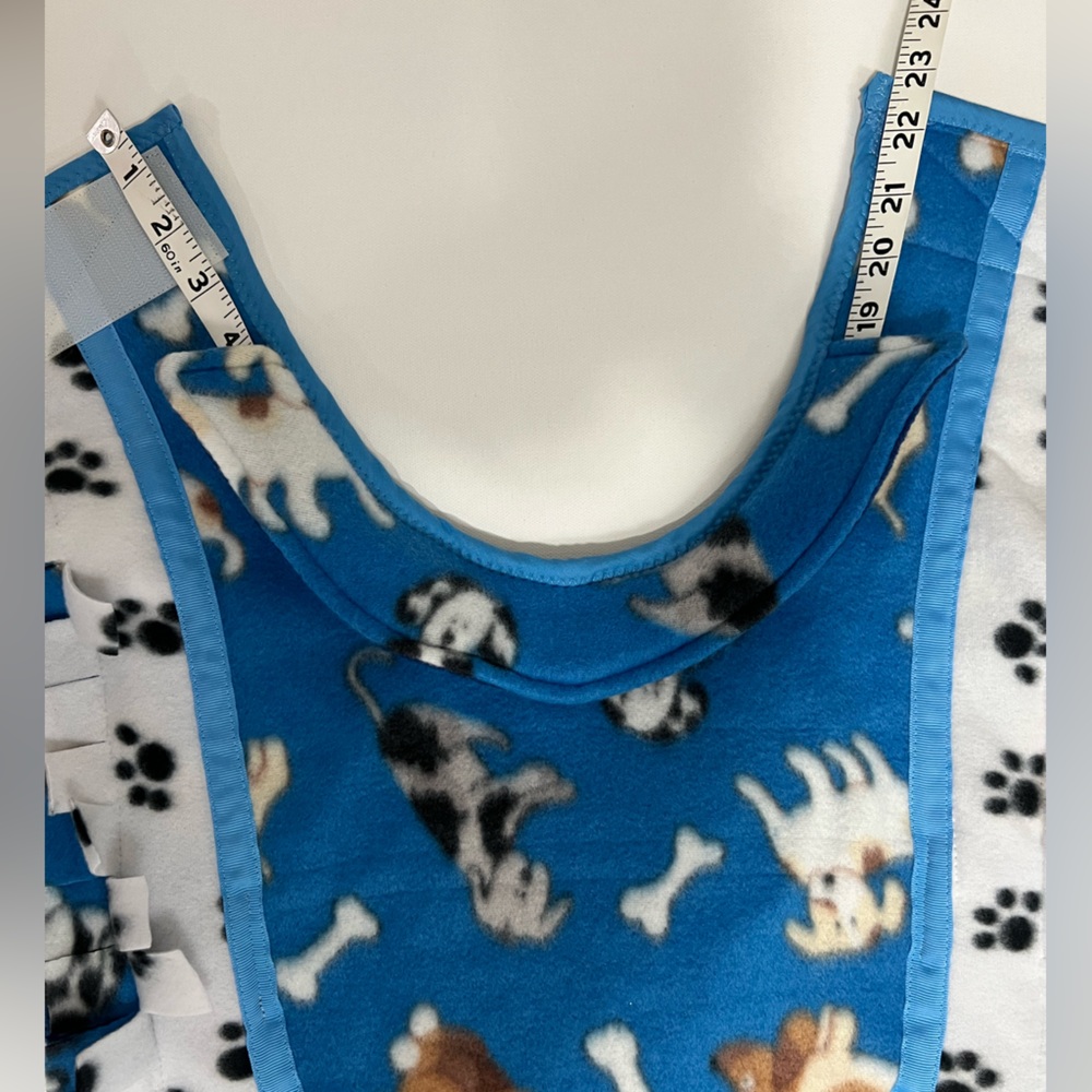 Handmade Designer Fleece Jacket with Collar. - Picture 6 of 10